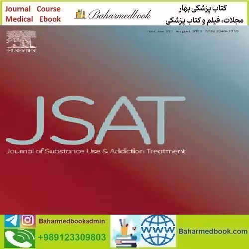 Journal of Substance Abuse Treatment Volume 120 to 131 2021 TR