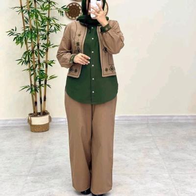 سه تیکه گلدوزی ارغوان (سایز 2)