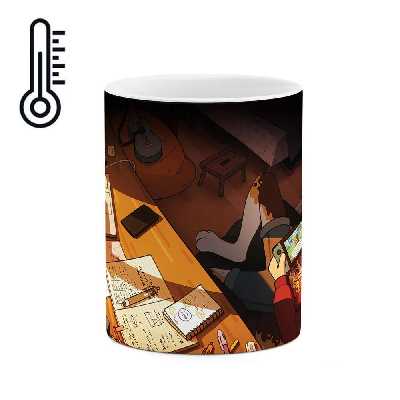 ماگ حرارتی طرح سگ chill کرده مدل mgp00359