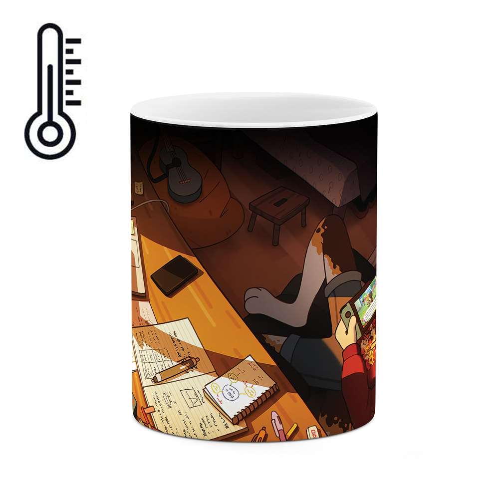 ماگ حرارتی طرح سگ chill کرده مدل mgp00359