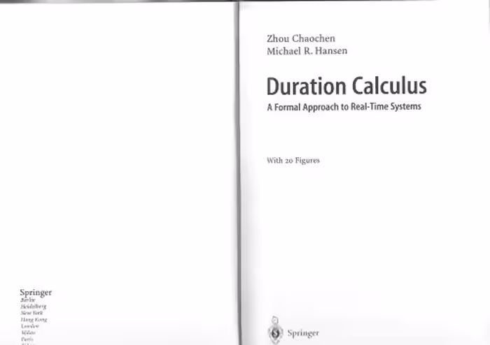 خرید و دانلود نسخه کامل کتاب Duration Calculus: A Formal Approach to Real-Time Systems