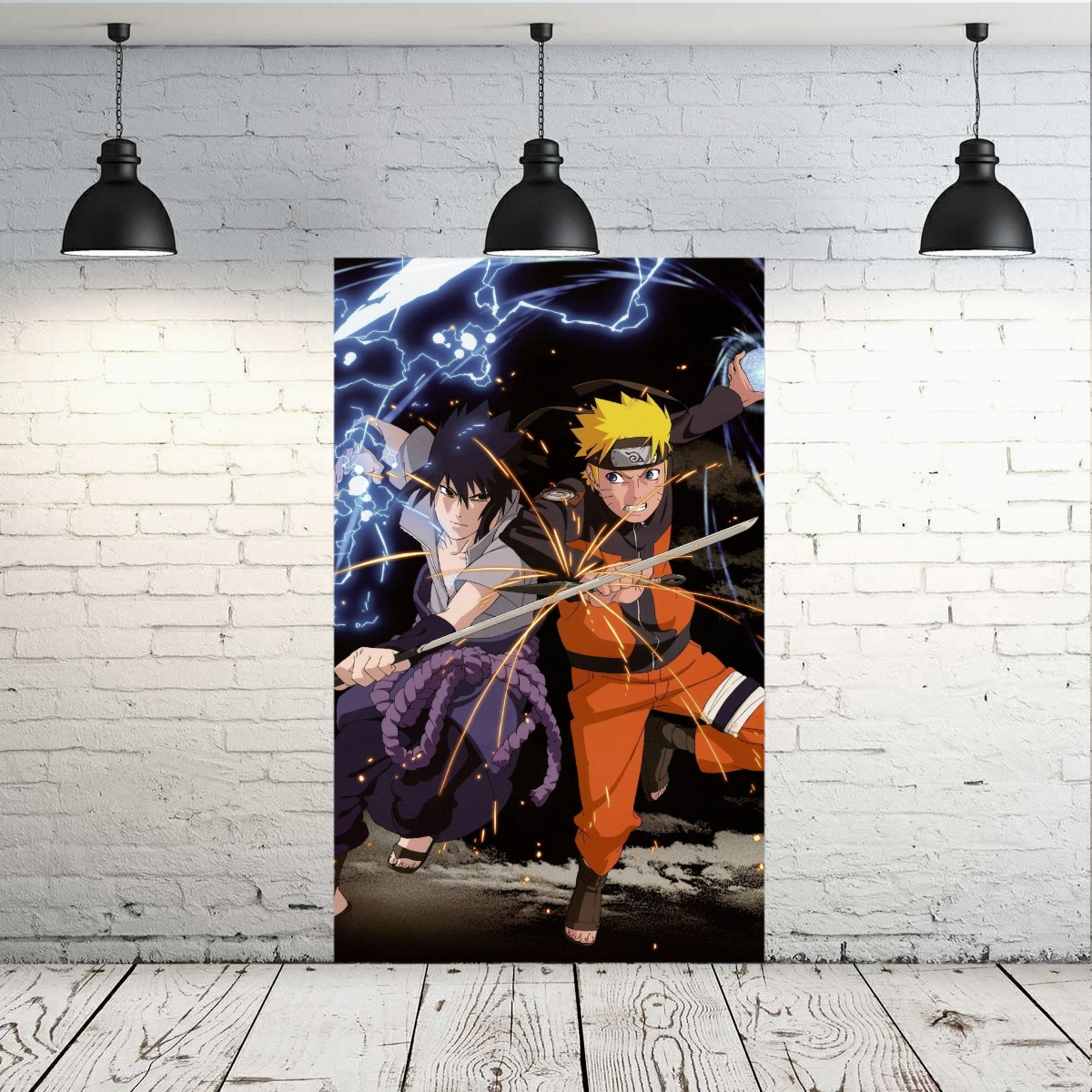 تابلو شاسی طرح انیمه ناروتو مدل BL814