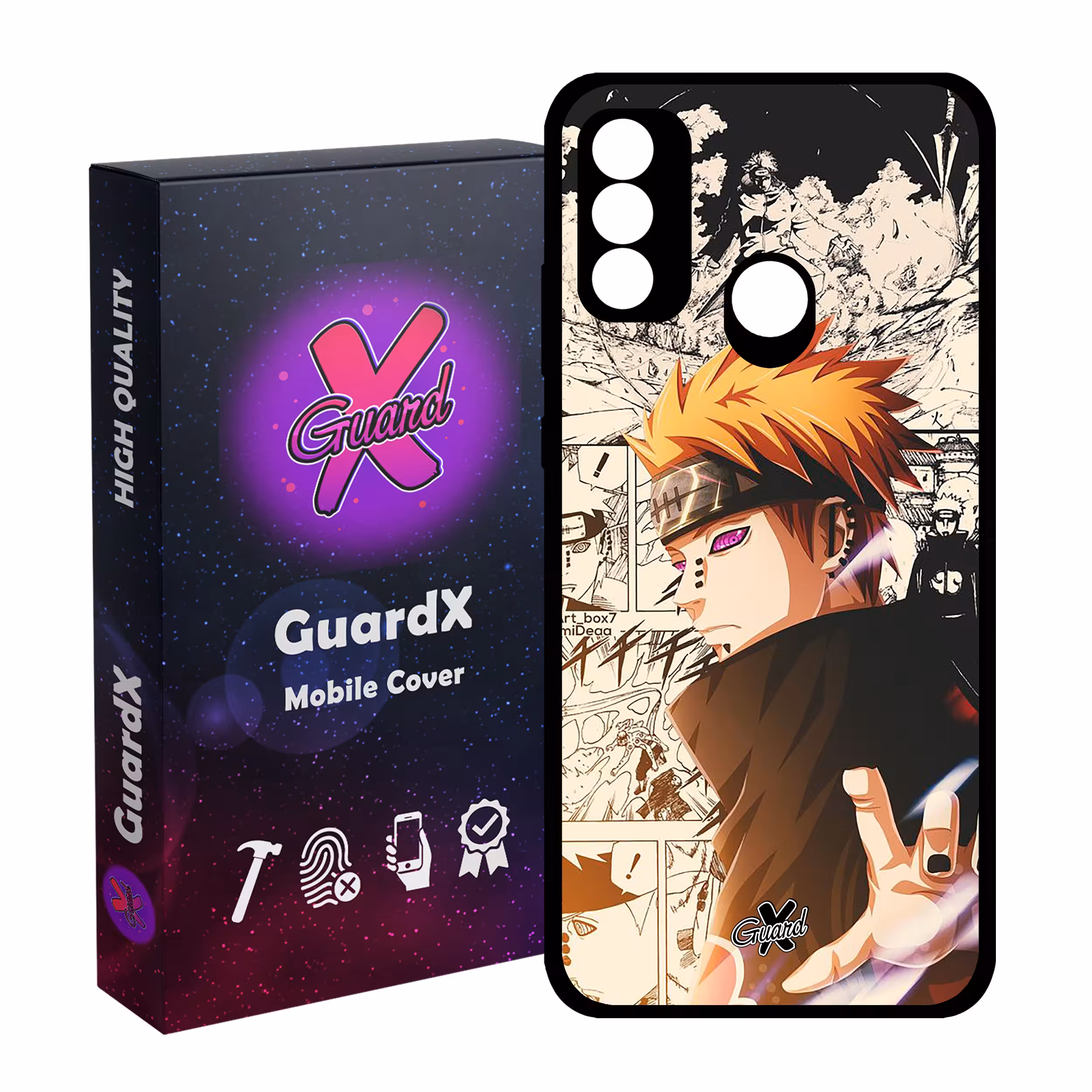 کاور گارد ایکس طرح Anime مدل Glass10378 مناسب برای گوشی موبایل هوآوی P Smart 2020