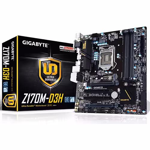 مادربرد گیگابایت مدل MOTHERBOARD GIGABYTE Z170-D3H