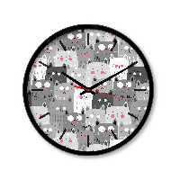 ساعت رومیزی راویتا مدل گربه‌ها کد 1309