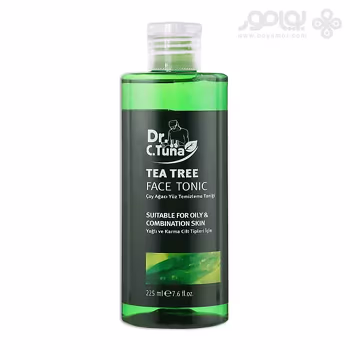 تونر پوست چرب دکتر تونا فارماسی مدل TEA TREE حجم 225 میل