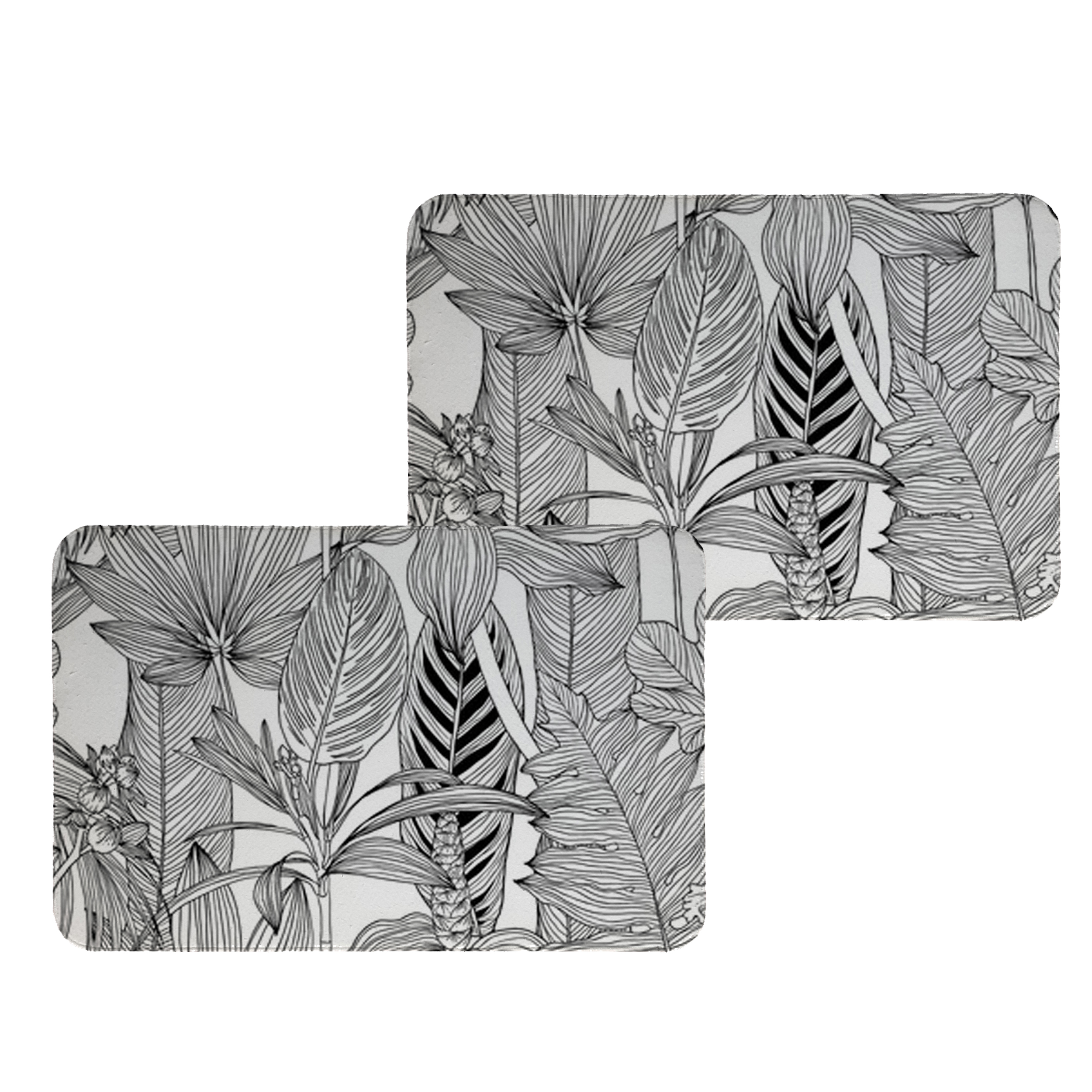 زیربشقابی طرح برگ کد 8135 مجموعه 2عددی