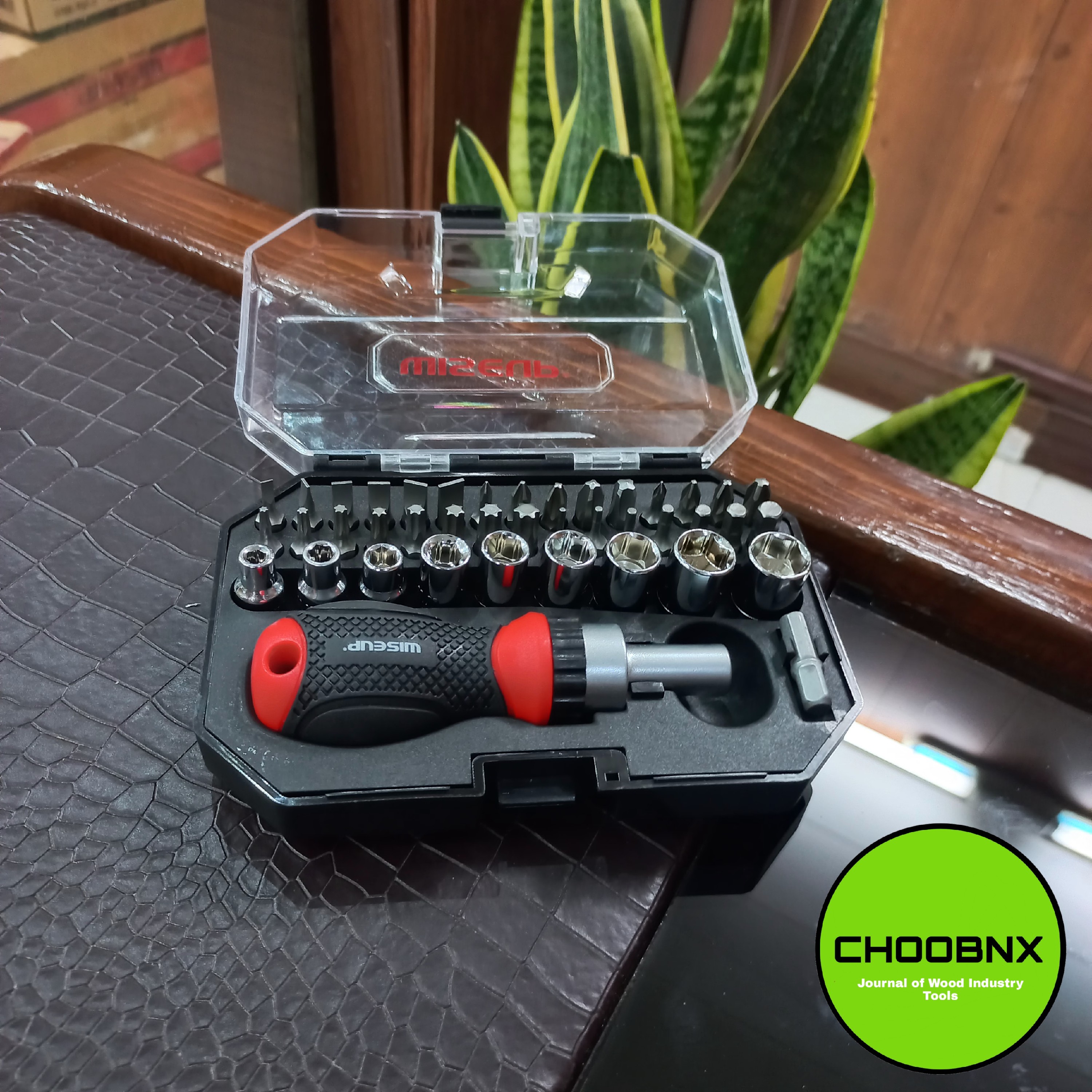 ست پیچ گوشتی جغجغه ای 41 پارچه صنعتی وایزآپ WISEUP با گارانتی ،پیچ گوشتی ساعتی،بکس پیچگوشتی