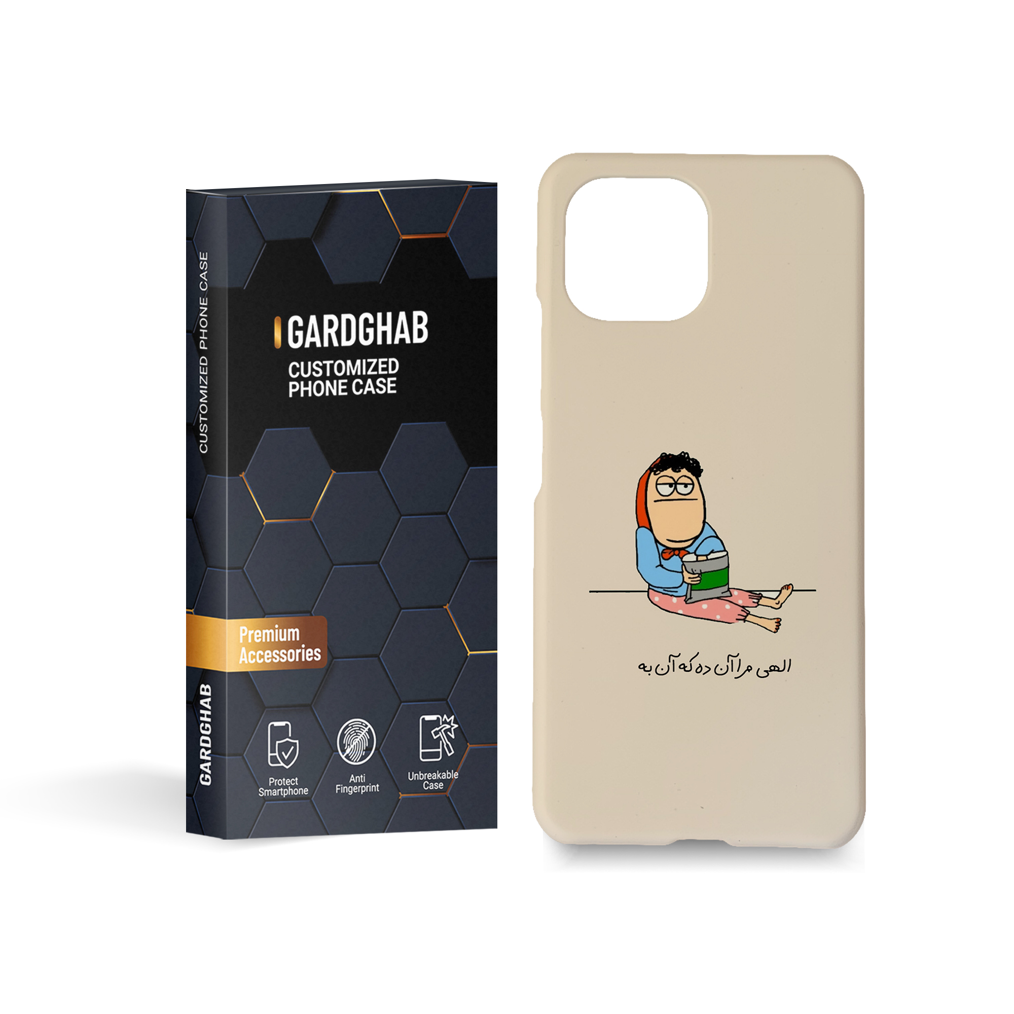 کاور گارد قاب مدل دخترانه مناسب برای گوشی موبایل شیائومی mi 11 lite 