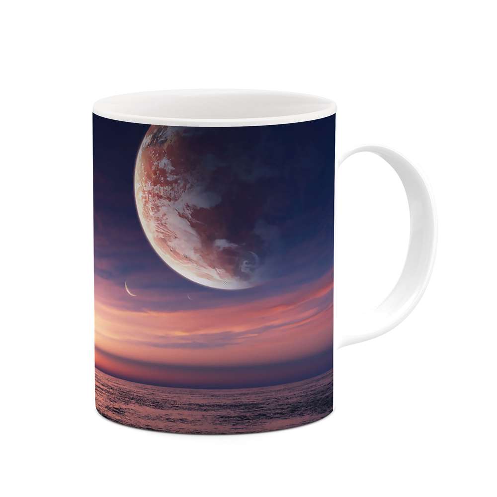 ماگ طرح ماه و زمین مدل mgs07008