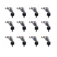 قفل کمدی گلف مدل G465 بسته 12 عددی