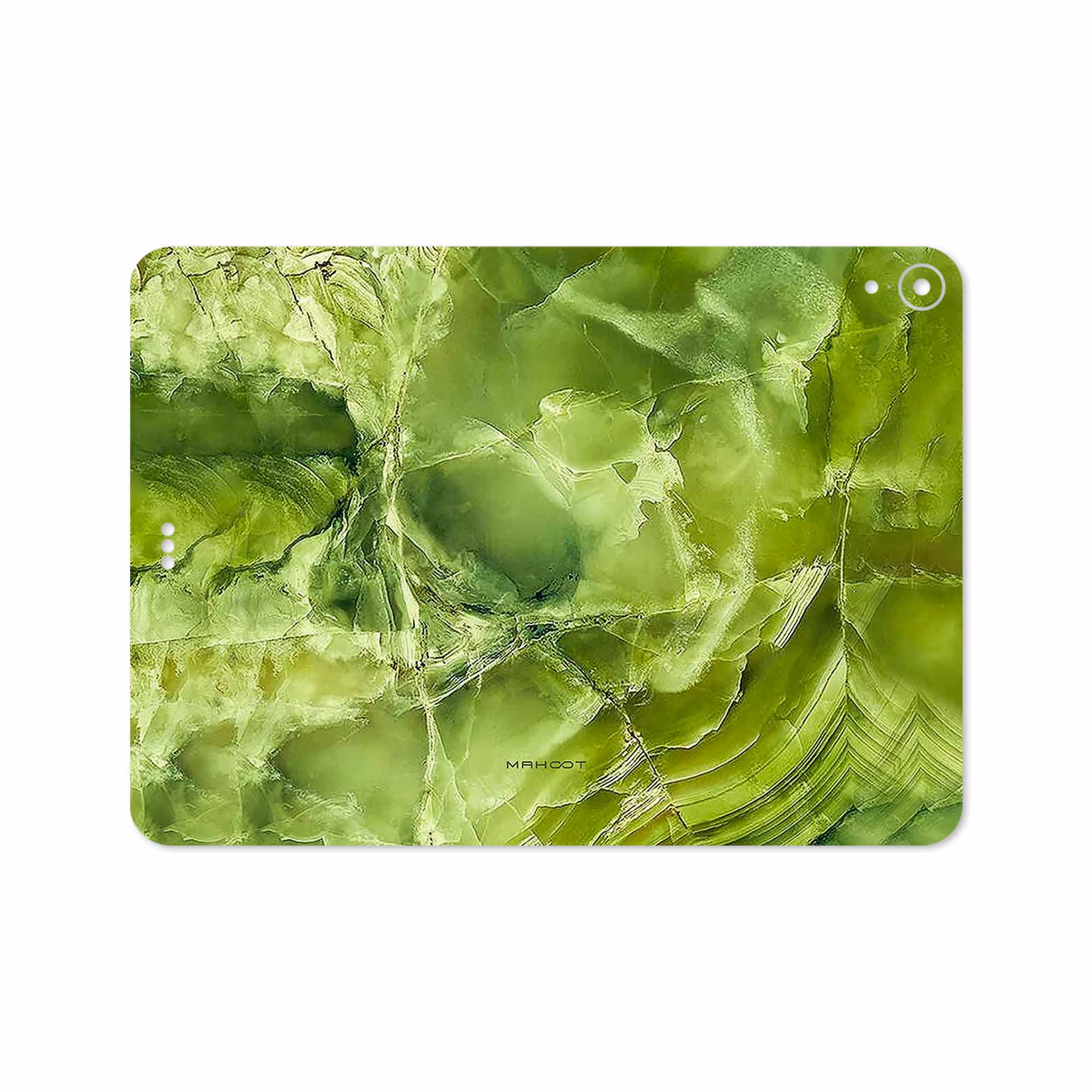 برچسب پوششی ماهوت مدل Green Crystal Marble مناسب برای تبلت اپل iPad Pro 11 2018 A2013