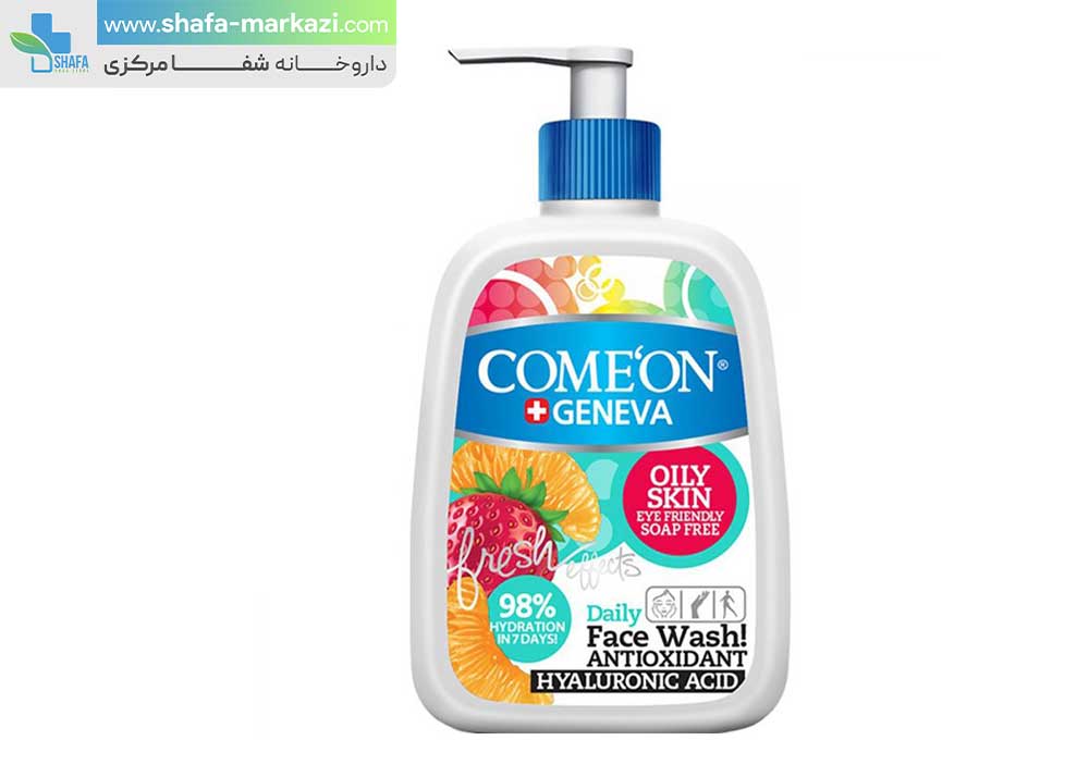 ژل شستشو کامان سری جنوا اویلی 500 میلی لیتر | Cameon jel geneva oily 500ml