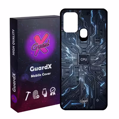 کاور گارد ایکس طرح CPU مدل Glass10504 مناسب برای گوشی موبایل سامسونگ Galaxy M31 / M31 Prime / F41