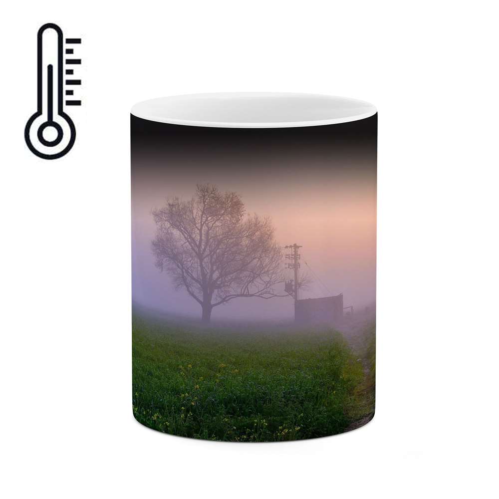 ماگ حرارتی کاکتی طرح منظره مدل mgh14239