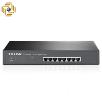 سوییچ 8 پورت گیگابیت و دسکتاپ/رکمونت تی پی-لینک مدل TL-SG1008MP