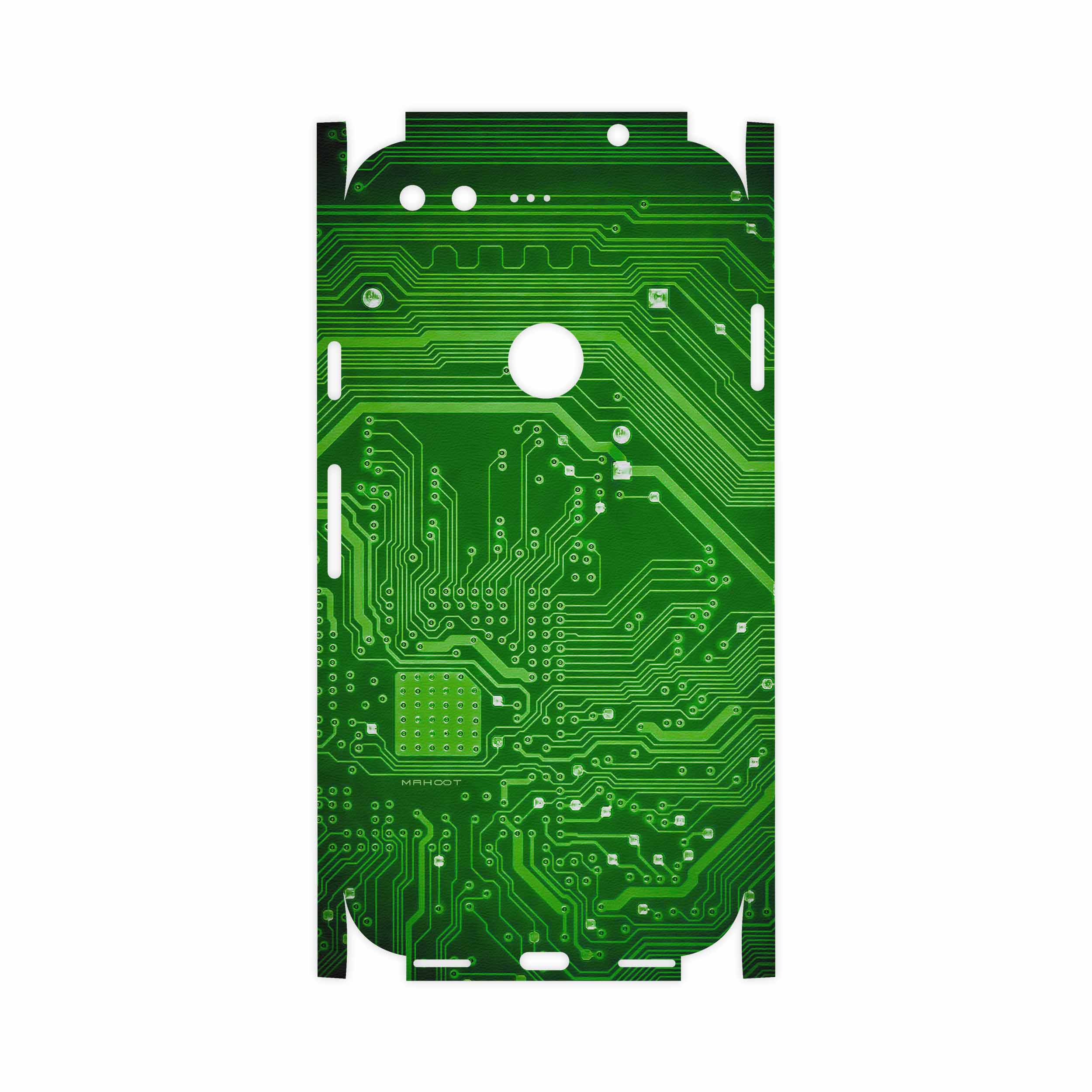 برچسب پوششی ماهوت مدل Green Printed Circuit Board-FullSkin مناسب برای گوشی موبایل گوگل Pixel