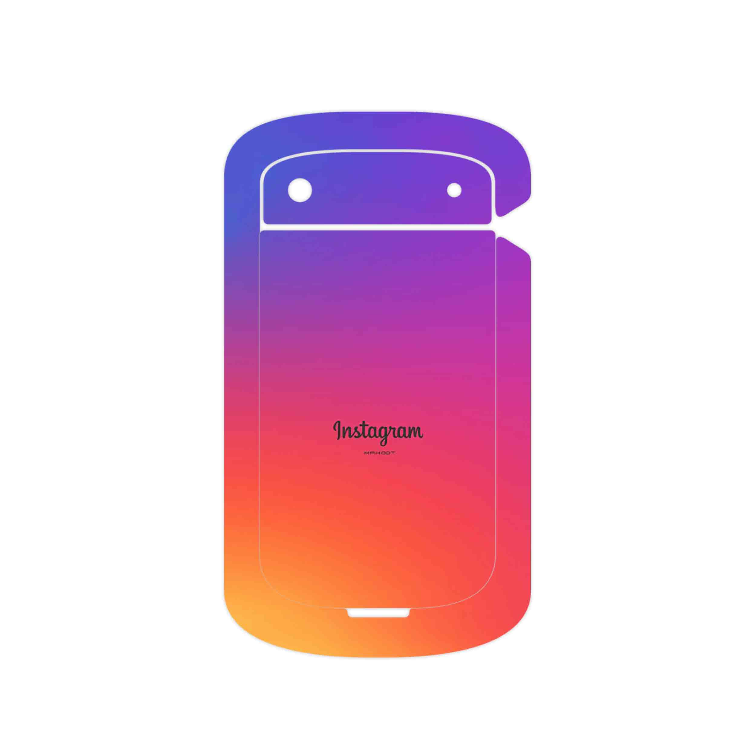 برچسب پوششی ماهوت مدل Instagram مناسب برای گوشی موبایل بلک بری Bold Touch 9900