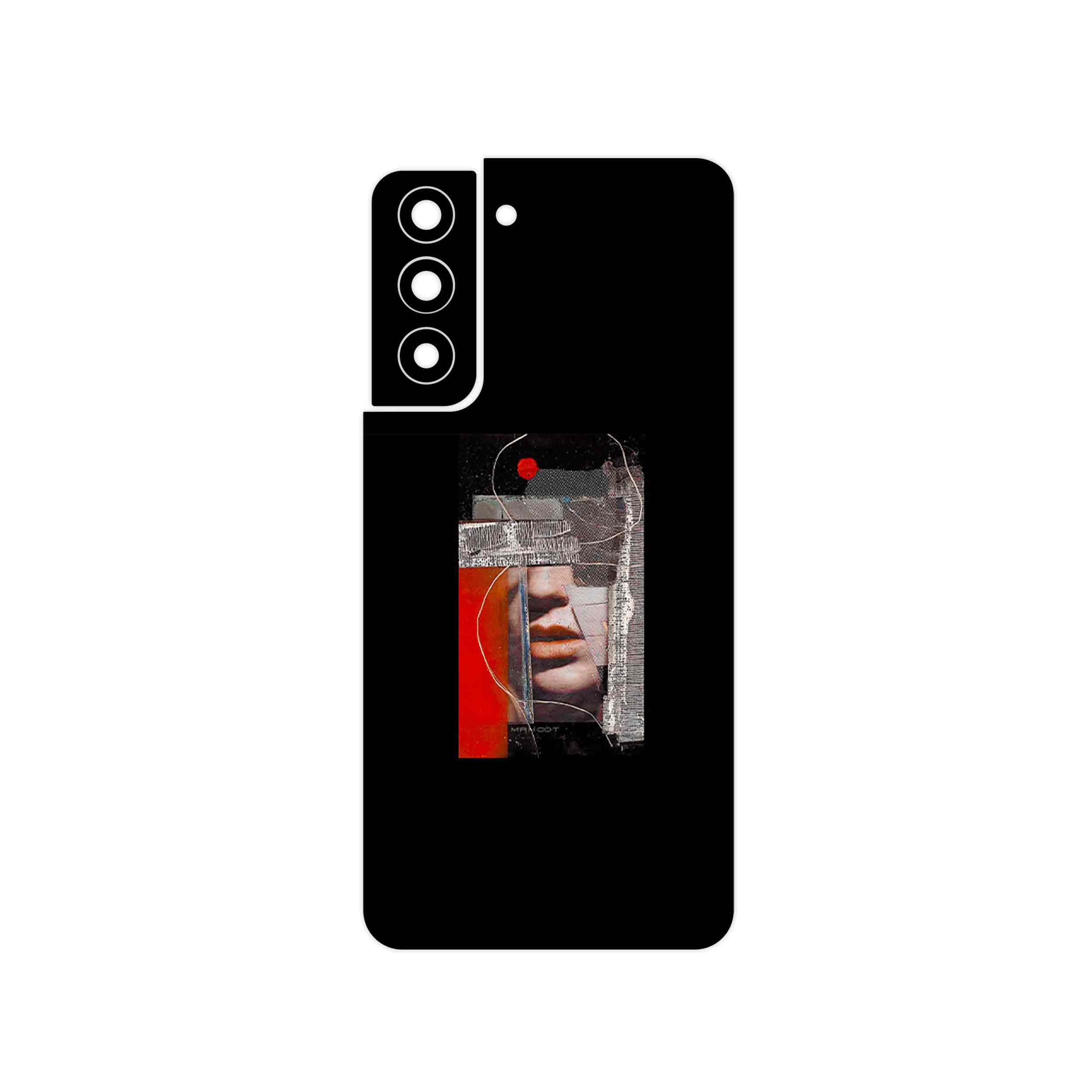 برچسب پوششی ماهوت مدل Collage of Mouth مناسب برای گوشی موبایل سامسونگ Galaxy S21 FE 5G