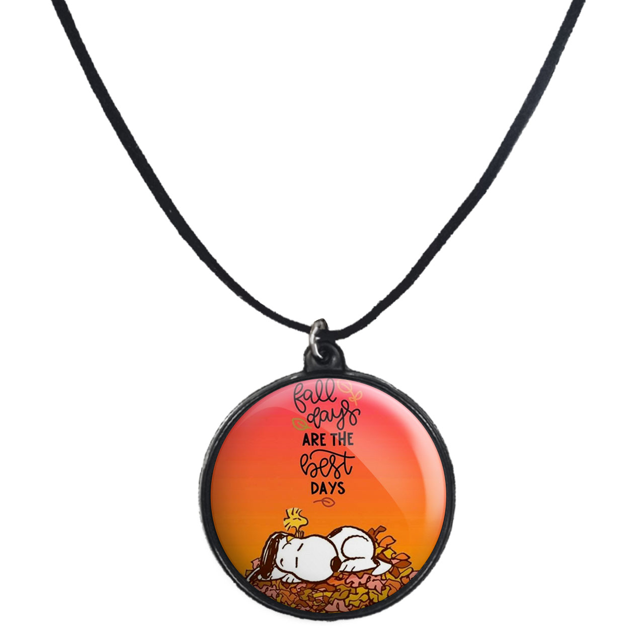 گردنبند پرمانه طرح اسنوپی کد pmb.14563