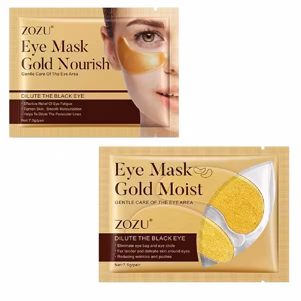ماسک زیر چشم زوزو مدل Gold Moist وزن 7.5 گرم مجموعه 2 عددی 