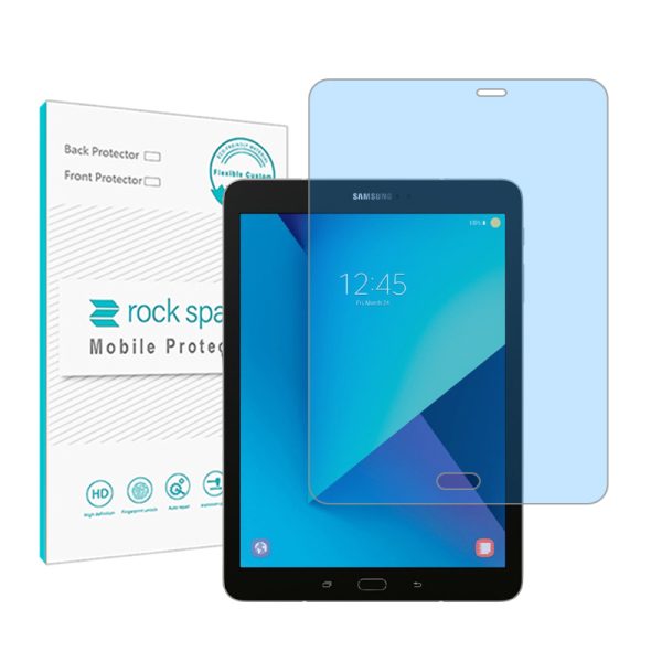 گلس تبلت سامسونگ Galaxy Tab S3 97 مدل نانو هیدروژل آنتی بلو برند راک اسپیس کد 15591L