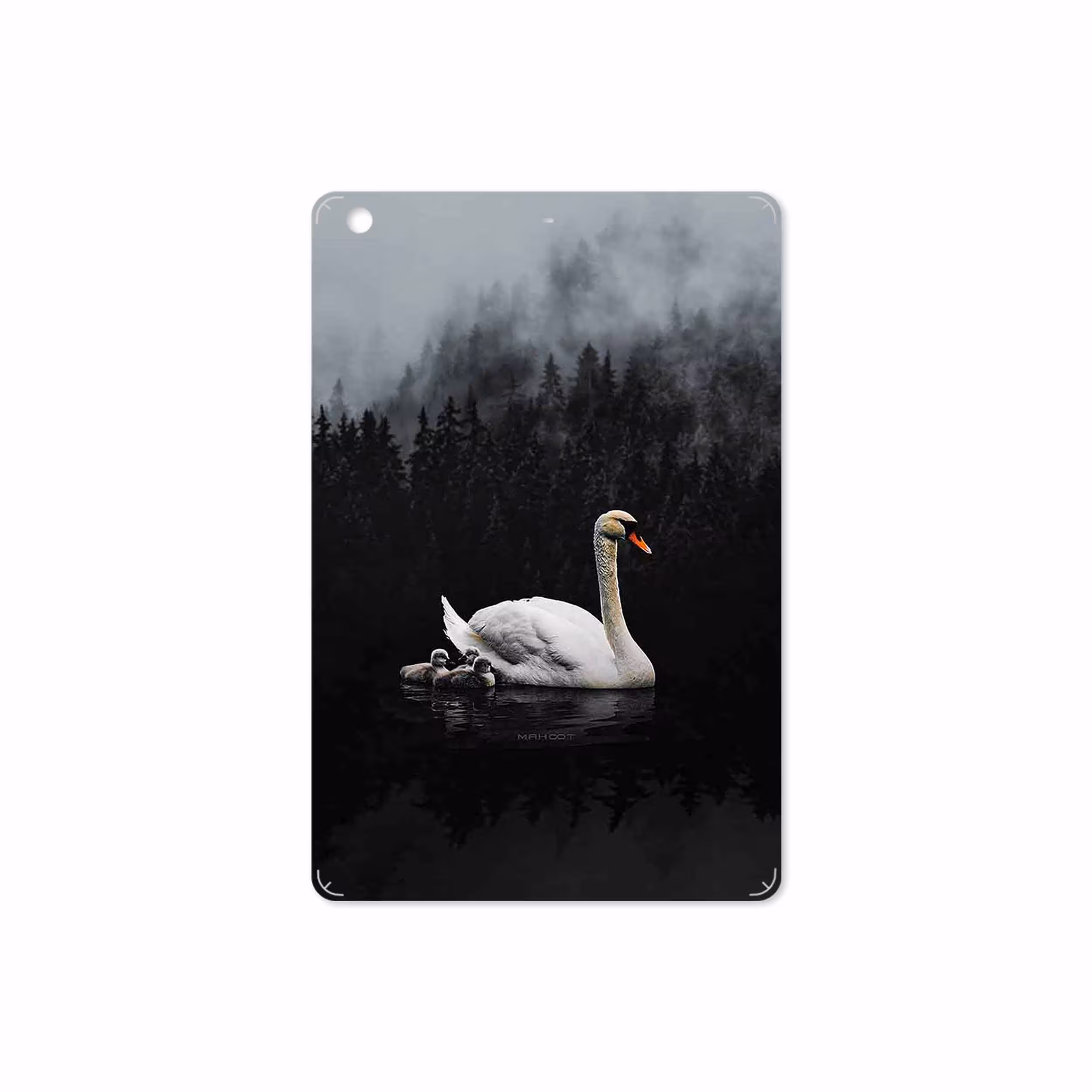 برچسب پوششی ماهوت مدل Swan Lake مناسب برای تبلت اپل iPad mini 2 2013 A1489