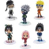 فیگور طرح انیمه مدل Narato Chibi بسته 6 عددی