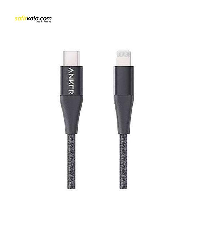 کابل تبدیل USB-C به لایتنینگ انکر مدل A8652 طول 0.9 متر