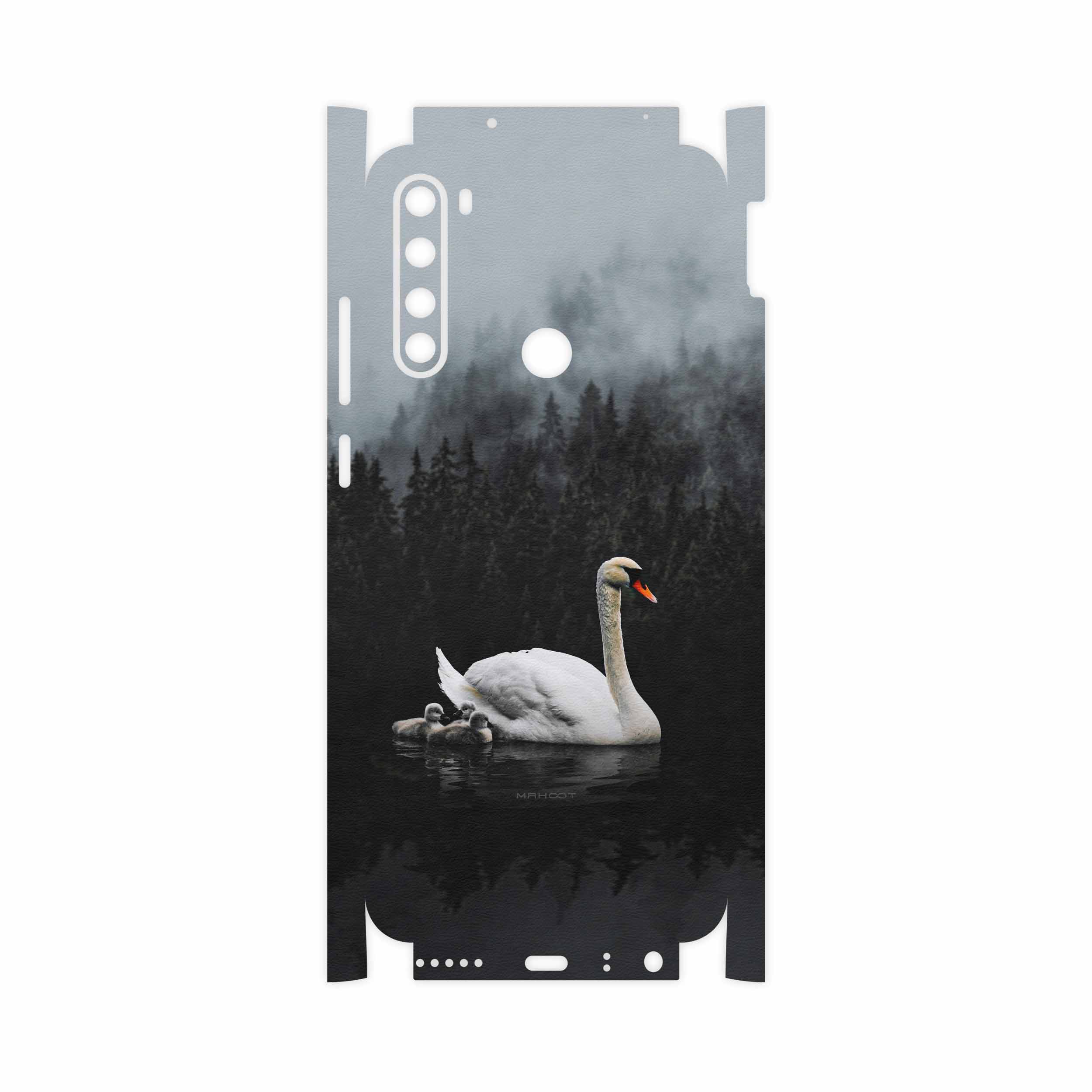 برچسب پوششی ماهوت مدل Swan Lake-FullSkin مناسب برای گوشی موبایل شیائومی Redmi Note 8T