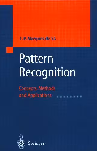 خرید و دانلود نسخه کامل کتاب Pattern Recognition - Concepts, Methods And Applications