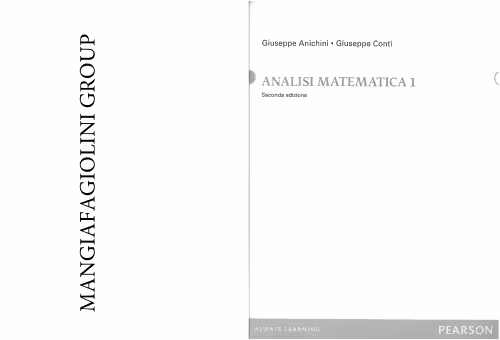 خرید و دانلود نسخه کامل کتاب Analisi matematica 1