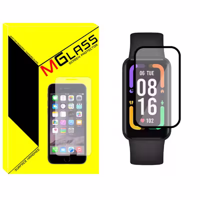 محافظ صفحه نمایش نانو ام گلس مدل NMG مناسب برای ساعت هوشمند شیائومی Redmi Smart Band Pro
