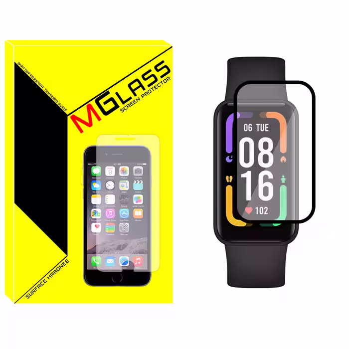محافظ صفحه نمایش نانو ام گلس مدل NMG مناسب برای ساعت هوشمند شیائومی Redmi Smart Band Pro