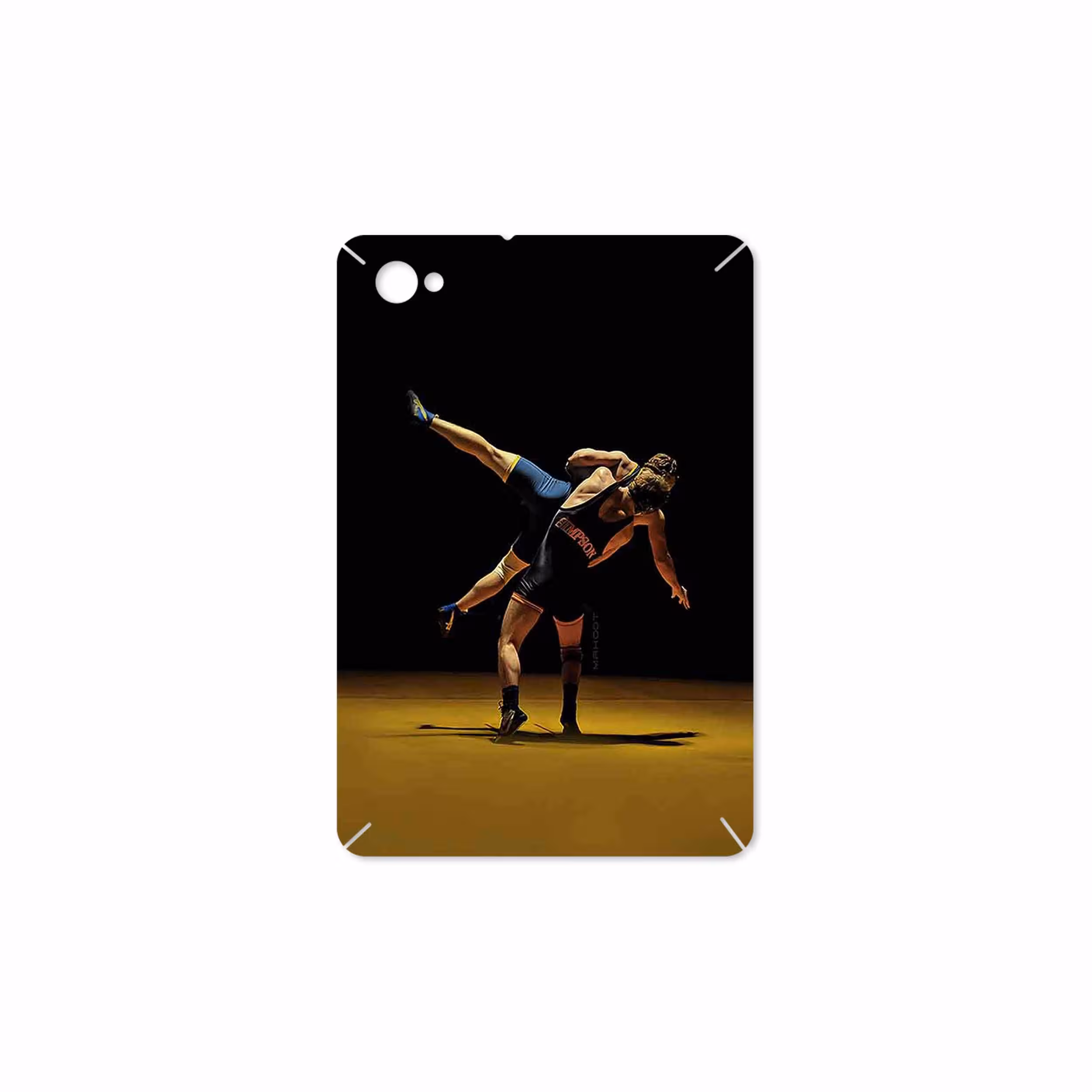 برچسب پوششی ماهوت مدل Wrestling مناسب برای تبلت سامسونگ Galaxy Tab 7.7 2011 P6800