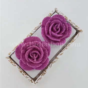 شمع گل 2 تایی سرخابی