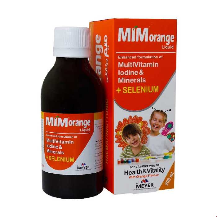 شربت میم اورنج میر ویتابیوتیکس 200 میلی لیتری