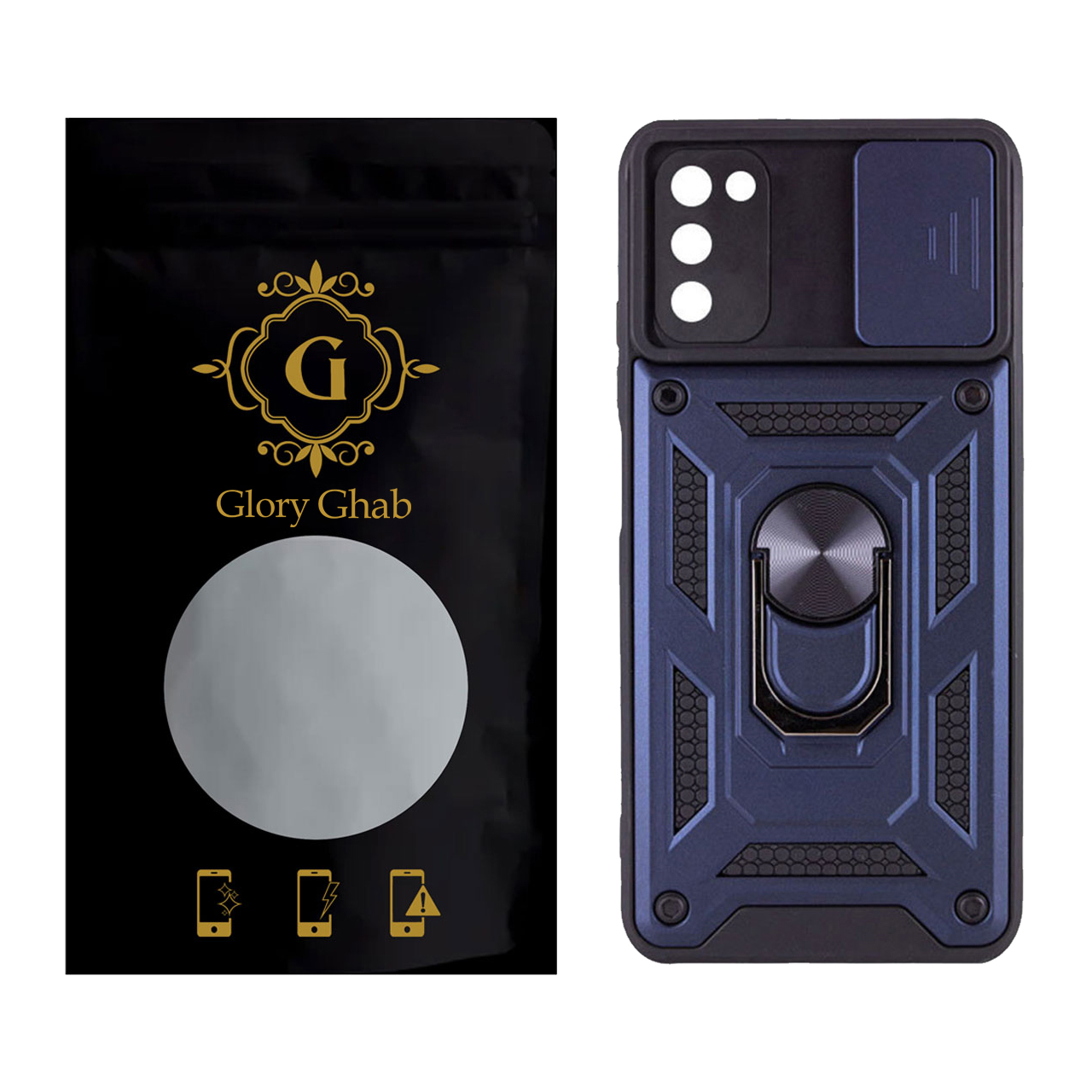 کاور گلوری قاب مدل KBM مناسب برای گوشی موبایل سامسونگ Galaxy A03s