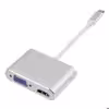 مبدل USB-C به HDMI/VGA مدل ph3206