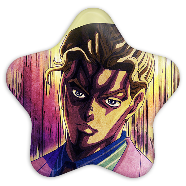 پیکسل خندالو طرح یوشیکاگه کیرا انیمه جوجو Jojo مدل ستاره ای کد 11512