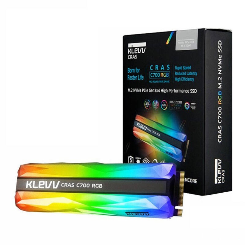 حافظه SSD کلو KLEVV CRAS C700 RGB 960GB M.2