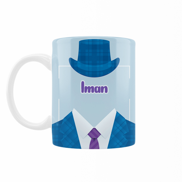  ماگ رژارت مدل اسم ایمان