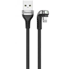 کابل 1 متری USB به Lightning بیسوس مدل Baseus Green U-Shaped Lamp CALUX-A01