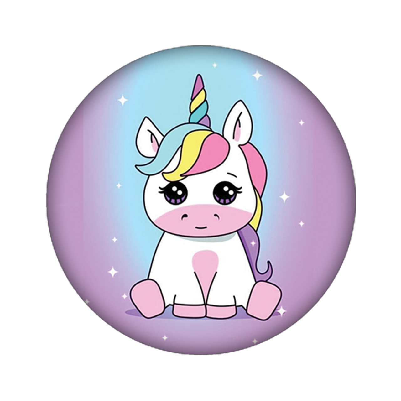 زیر لیوانی مدل یونیکورن کد 225