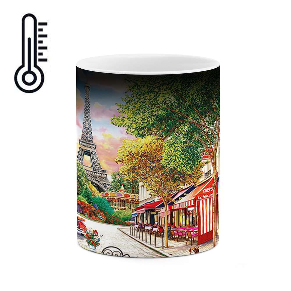 ماگ حرارتی طرح برج ایفل پاریس مدل mgph14512