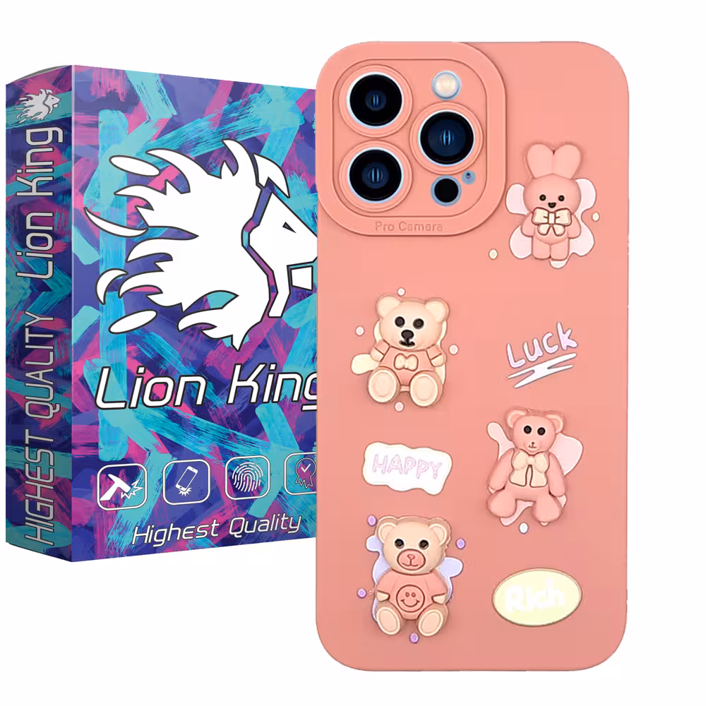 کاور لاین کینگ مدل happyluke مناسب برای گوشی موبایل اپل IPhone 14 pro