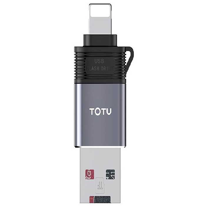 رم ریدر OTG آیفونی توتو مدل FGCR-006 External TF Flash Card