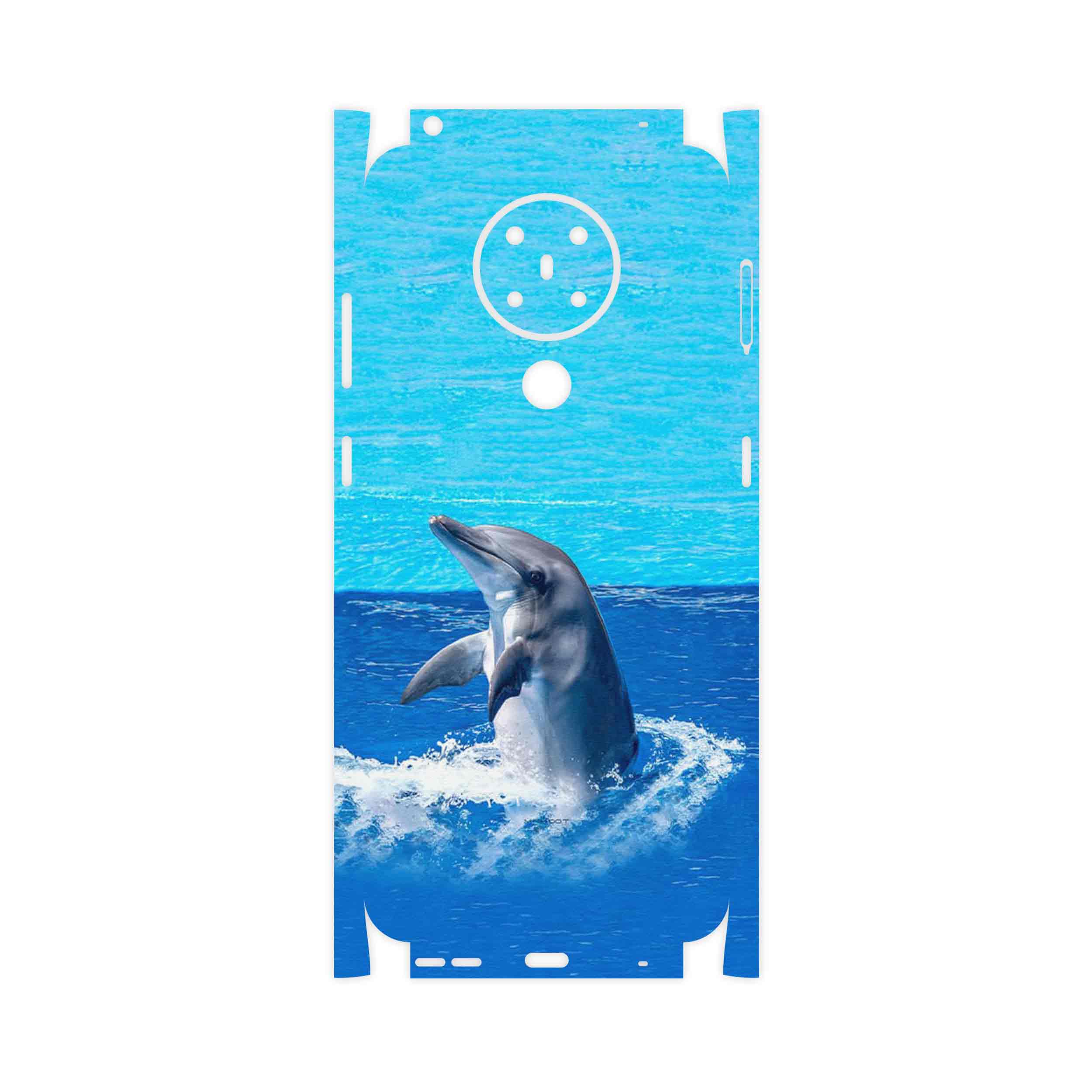 برچسب پوششی ماهوت مدل Dolphin-FullSkin مناسب برای گوشی موبایل نوکیا 5.3