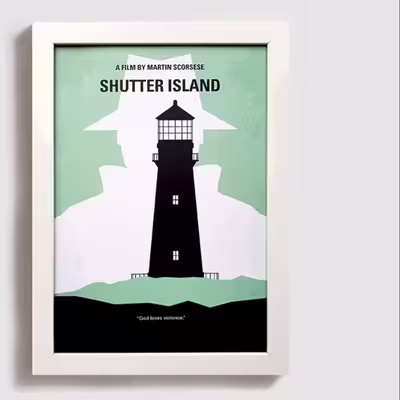تابلو طرح فیلم شاتر ایلند shutter island W011