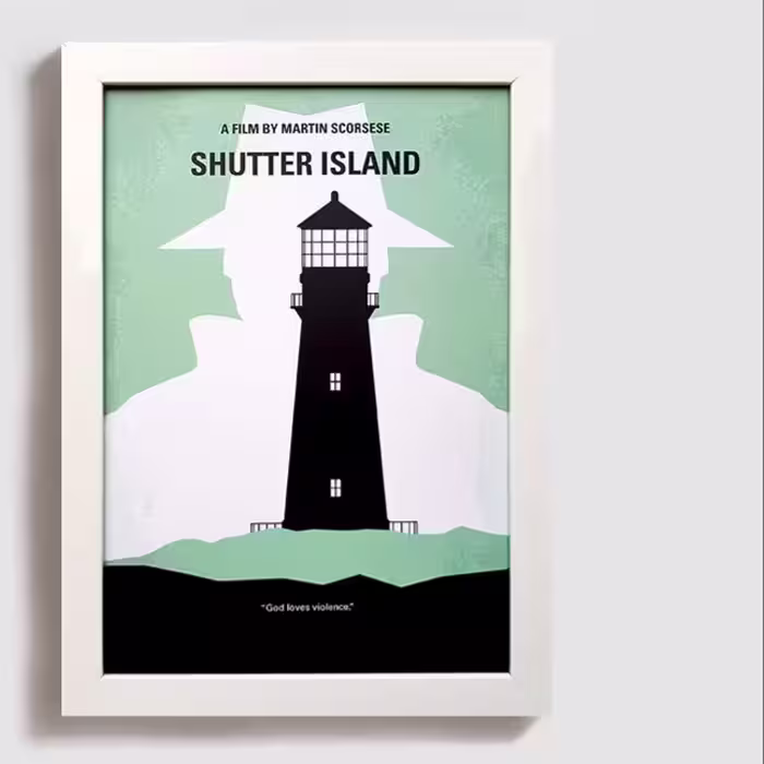 تابلو طرح فیلم شاتر ایلند shutter island W011